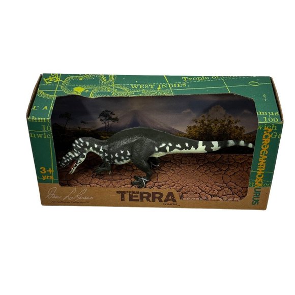 Terra By Battat Dan LoRusso Collection Acrocanthosaurus Dinosaur New In Package - Picture 1 of 9